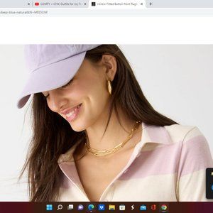 Fitted button-front rugby Item BH929